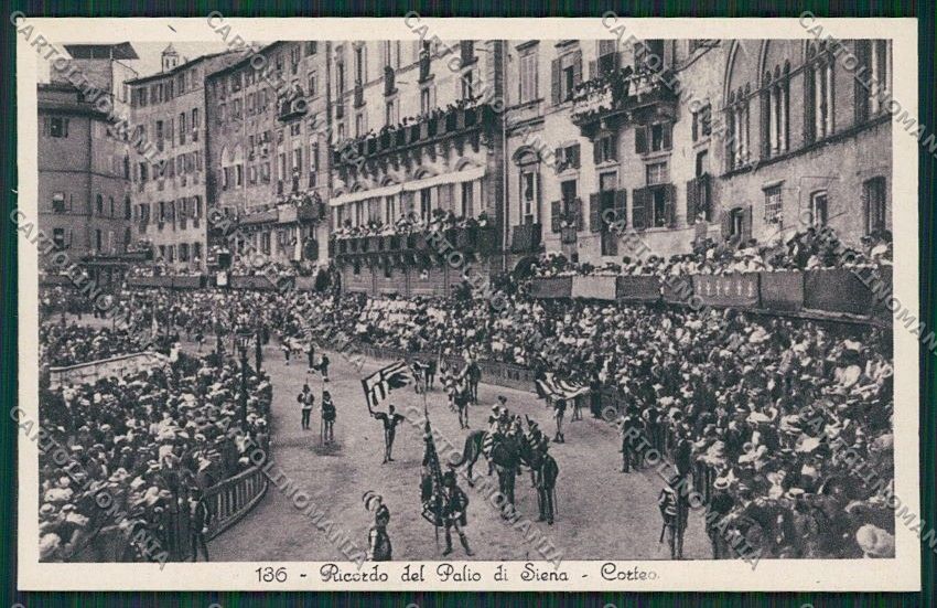 Siena Città Palio cartolina QQ1802 – fronte