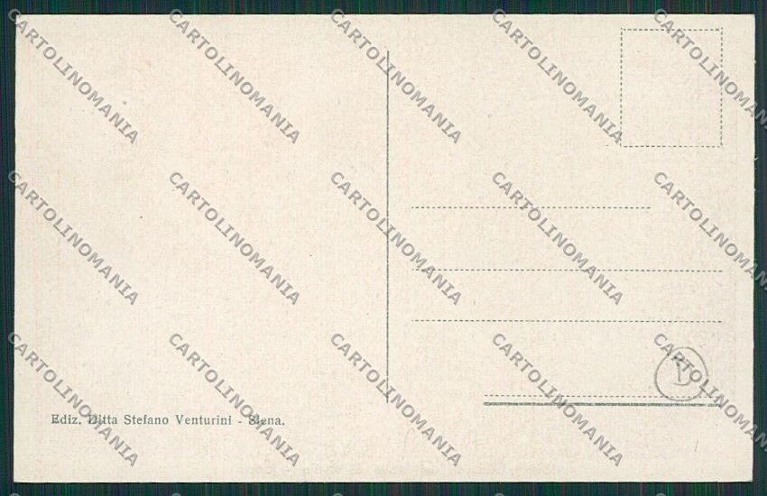 Siena Città Palio cartolina QQ1802 – retro