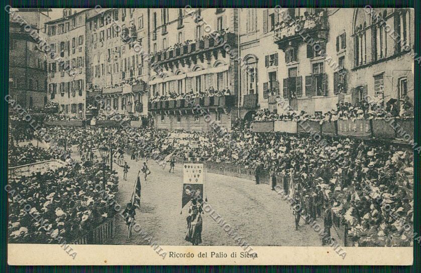 Siena Città Palio cartolina QQ1803 – fronte