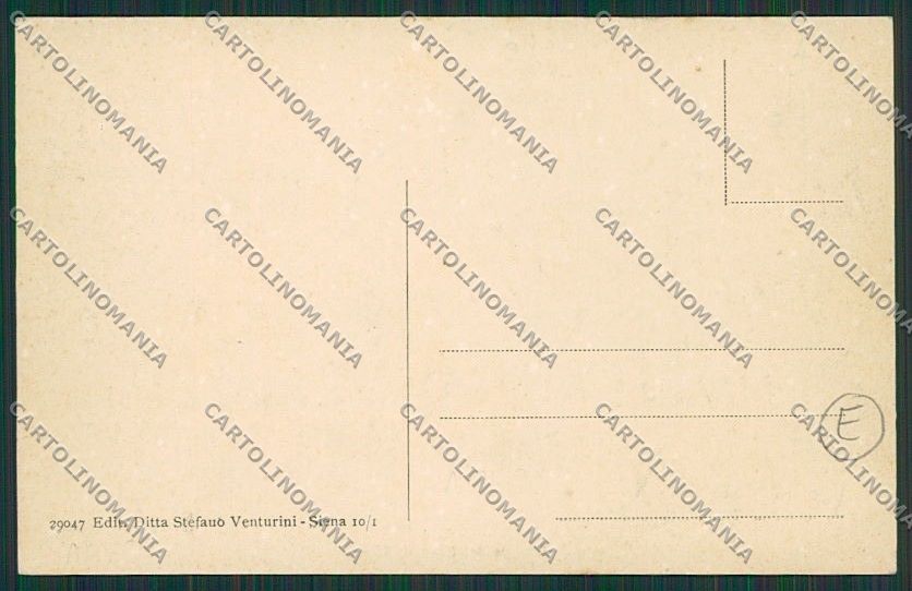 Siena Città Palio cartolina QQ1803 – retro