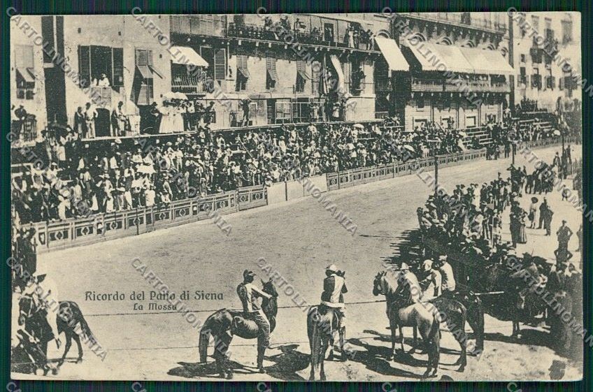 Siena Città Palio cartolina QQ1805 – fronte