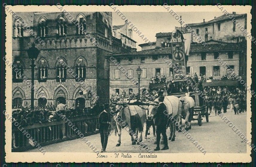 Siena Città Palio cartolina QQ1807 – fronte