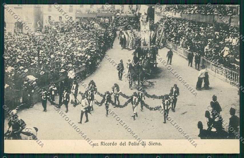 Siena Città Palio cartolina QQ1808 – fronte