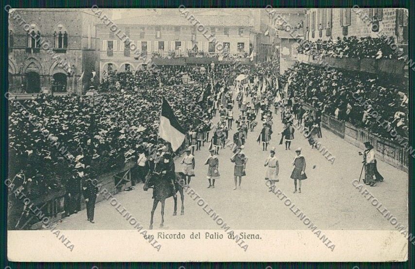 Siena Città Palio cartolina QQ1813 – fronte