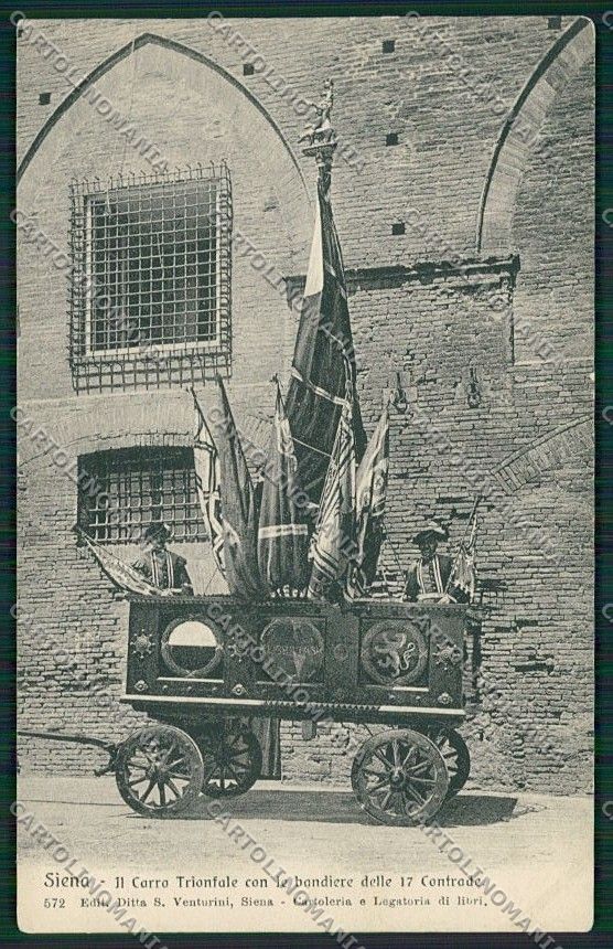 Siena Città Palio cartolina QQ1815 – fronte