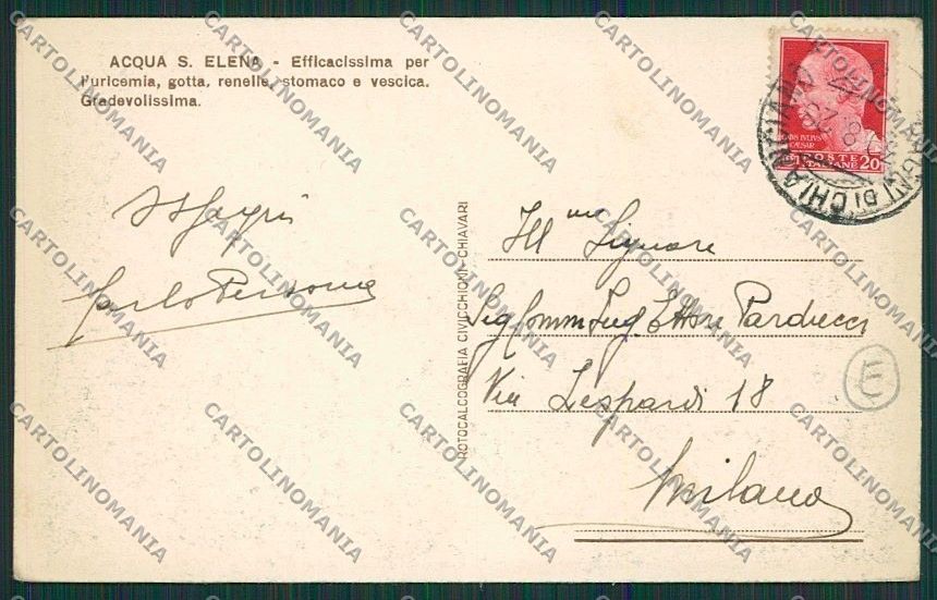 Siena Chianciano cartolina QQ1821 – retro