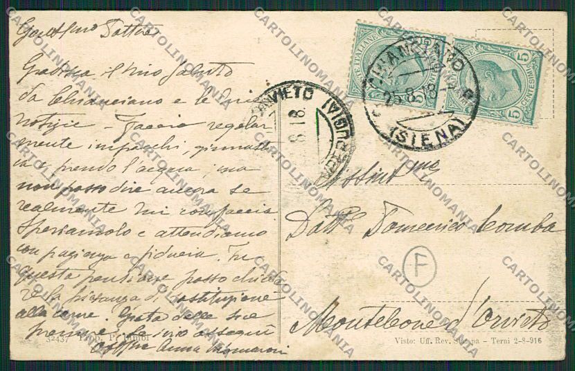 Siena Chianciano cartolina QQ1824 – retro