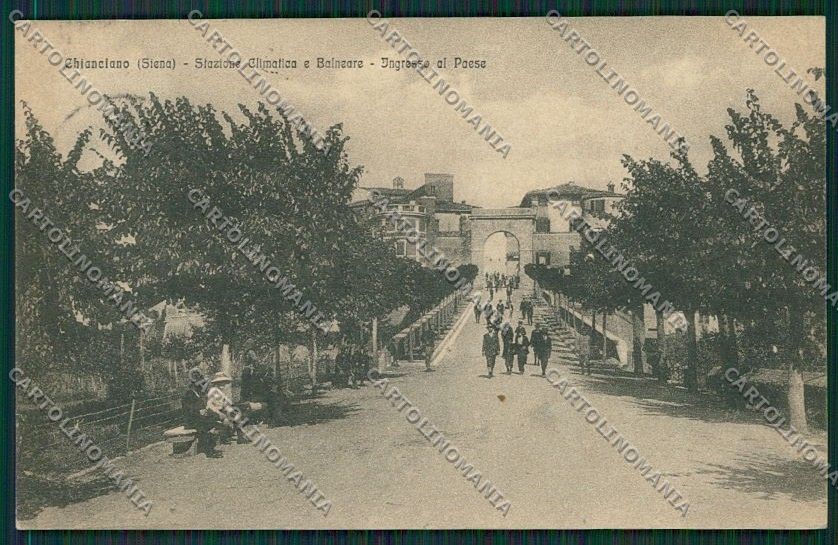 Siena Chianciano STRAPPINO cartolina QQ1825 – fronte