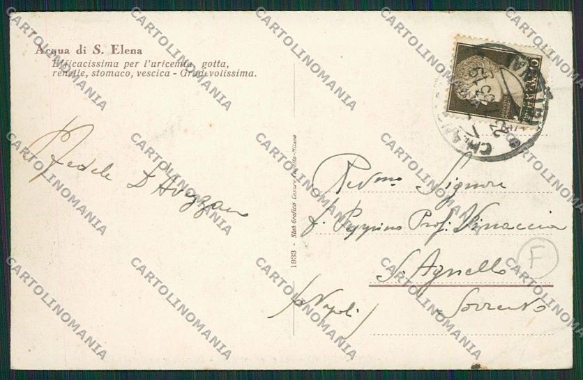 Siena Chianciano PIEGHINE cartolina QQ1826 – retro