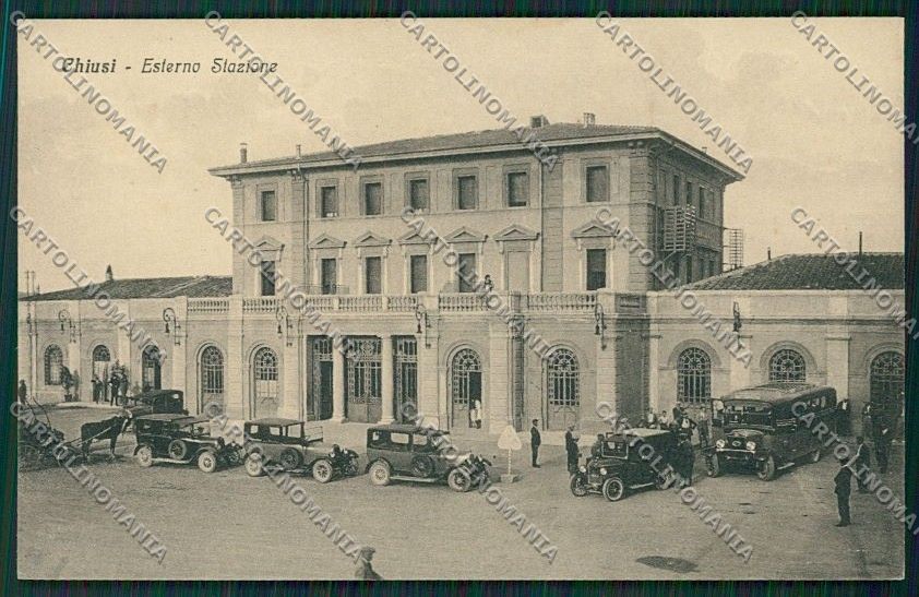 Siena Chiusi Stazione cartolina QQ1835 – fronte