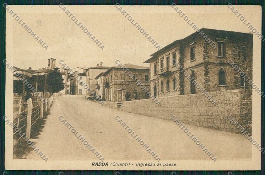Siena Radda in Chianti cartolina QQ1846 – fronte