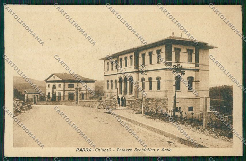 Siena Radda in Chianti Scuola cartolina QQ1848 – fronte