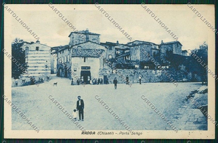 Siena Radda in Chianti Porta Senge cartolina QQ1851 – fronte