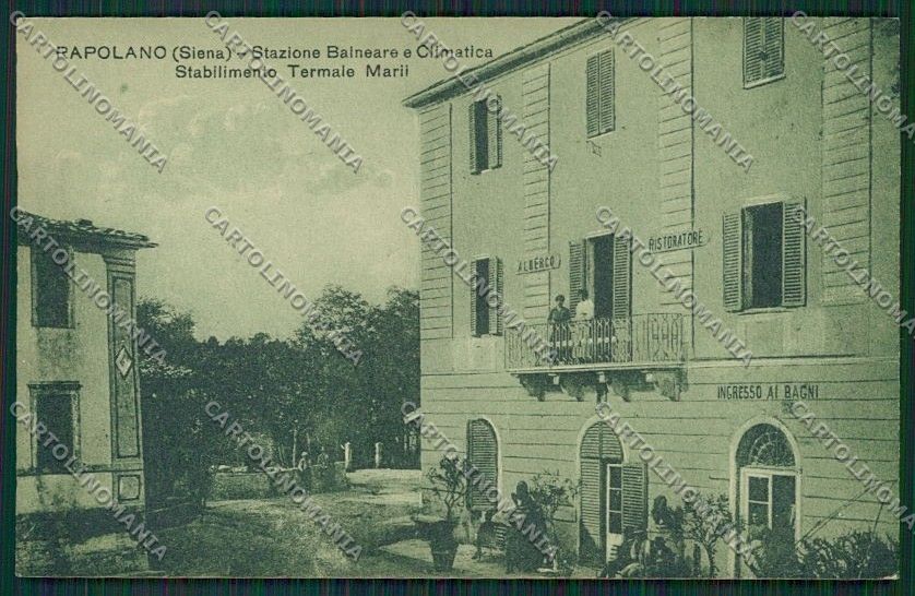 Siena Rapolano cartolina QQ1854 – fronte