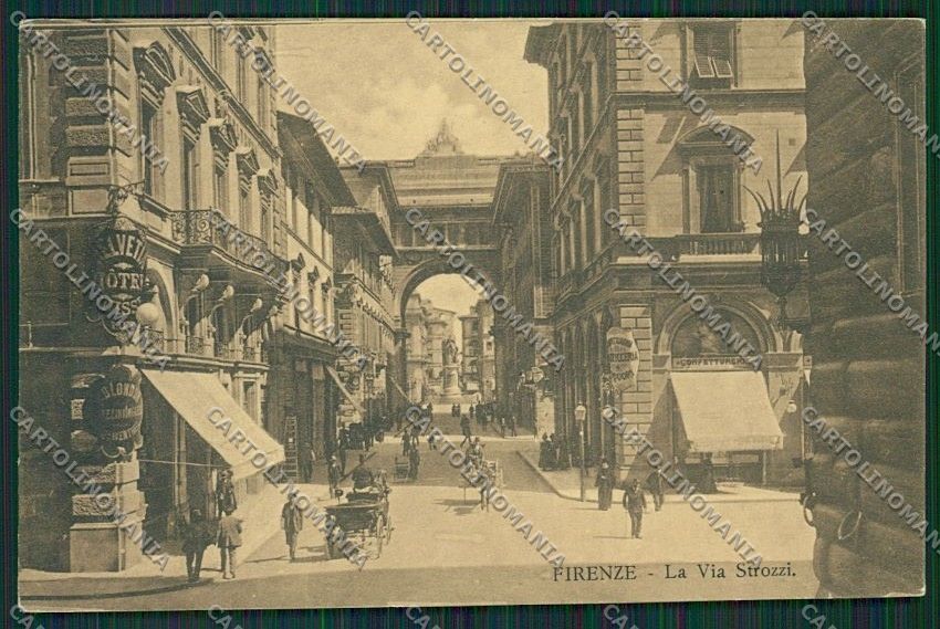Firenze Città Pubblicitaria cartolina QQ1886 – fronte