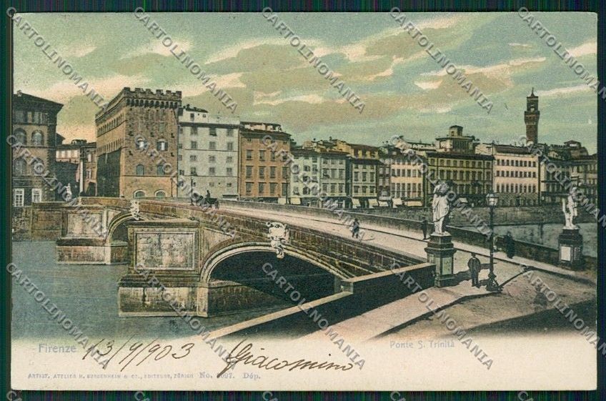 Firenze Città cartolina QQ1908 – fronte