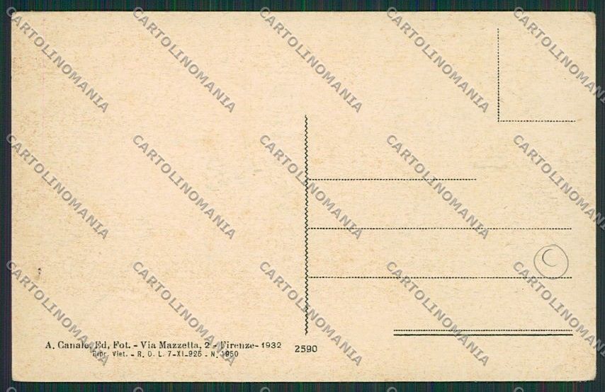 Firenze Città cartolina QQ1941 – retro