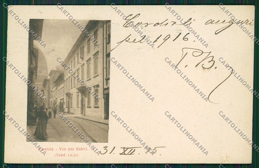 Firenze Città cartolina QQ1945 – fronte