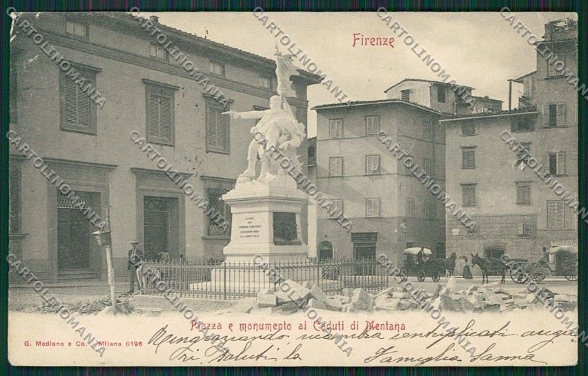 Firenze Città PIEGA cartolina QQ2088 – fronte