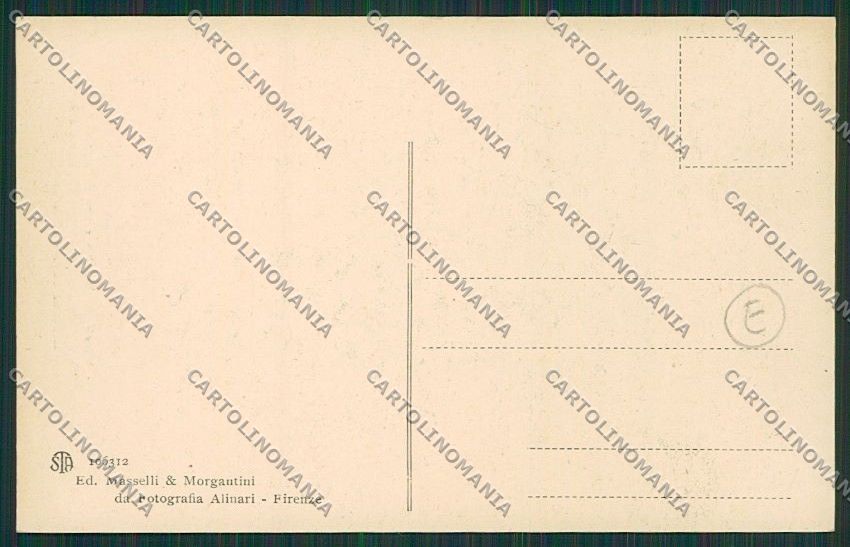 Firenze Città Mercato Vecchio cartolina QQ2099 – retro
