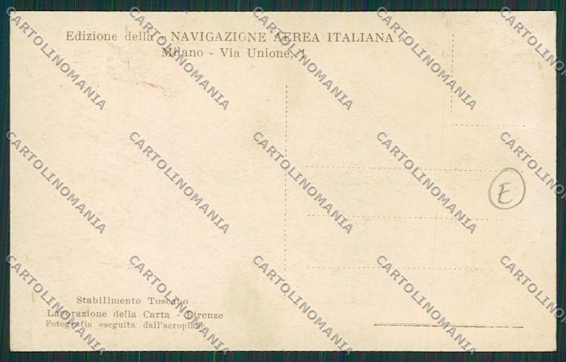 Firenze Città Navigazione Aerea Foto cartolina QQ2111 – retro