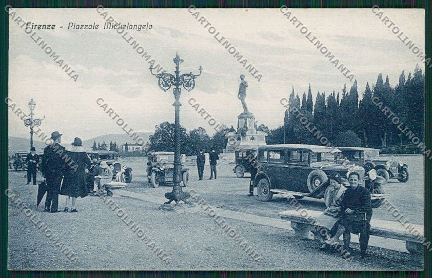 Firenze Città Auto cartolina QQ2123 – fronte