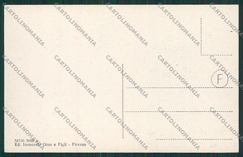 Firenze Città Auto cartolina QQ2123 – retro