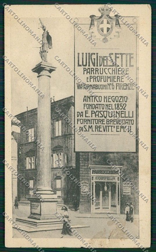 Firenze Città Pubblicitaria cartolina QQ2136 – fronte