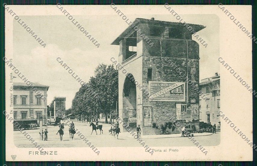 Firenze Città Porta Prato cartolina QQ2139 – fronte