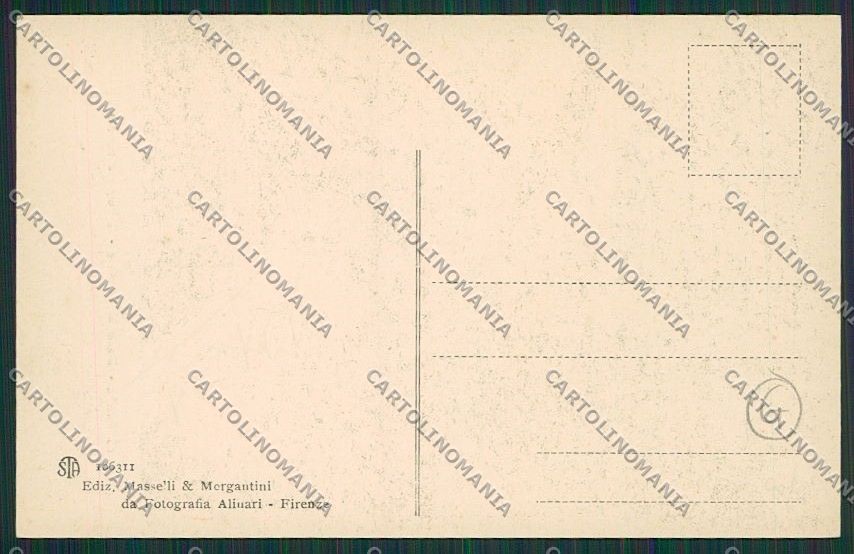 Firenze Città Mercato Vecchio cartolina QQ2149 – retro