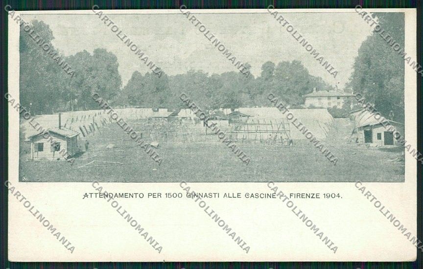 Firenze Città Ginnastica cartolina QQ2150 – fronte