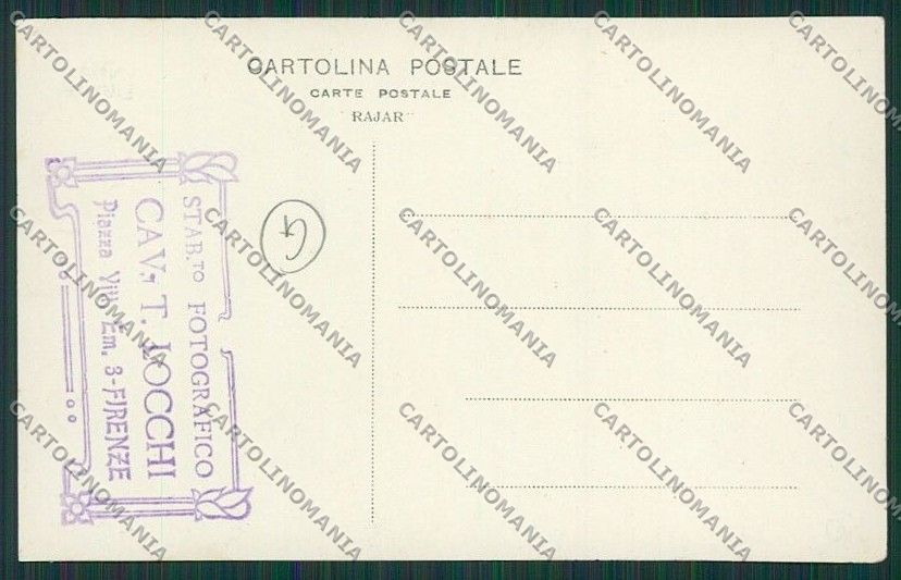 Firenze Città Bicycle Ciclismo Foto cartolina QQ2152 – retro
