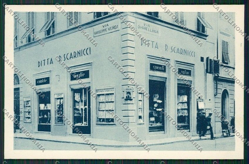 Firenze Città Pubblicitaria cartolina QQ2157 – fronte