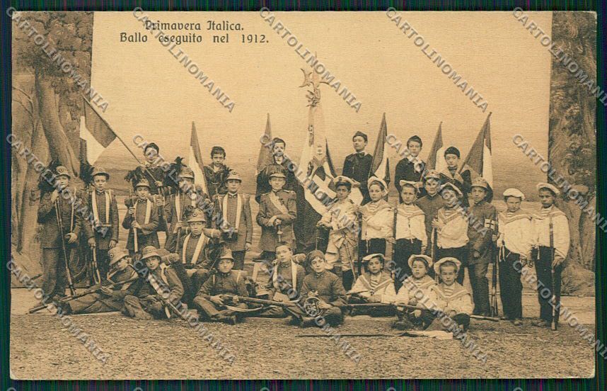 Firenze Città Collegio Ballo cartolina QQ2183 – fronte