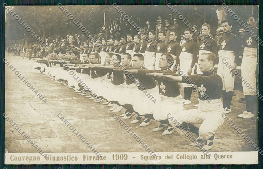 Firenze Città Convegno Ginnastica Foto cartolina QQ2186 – fronte