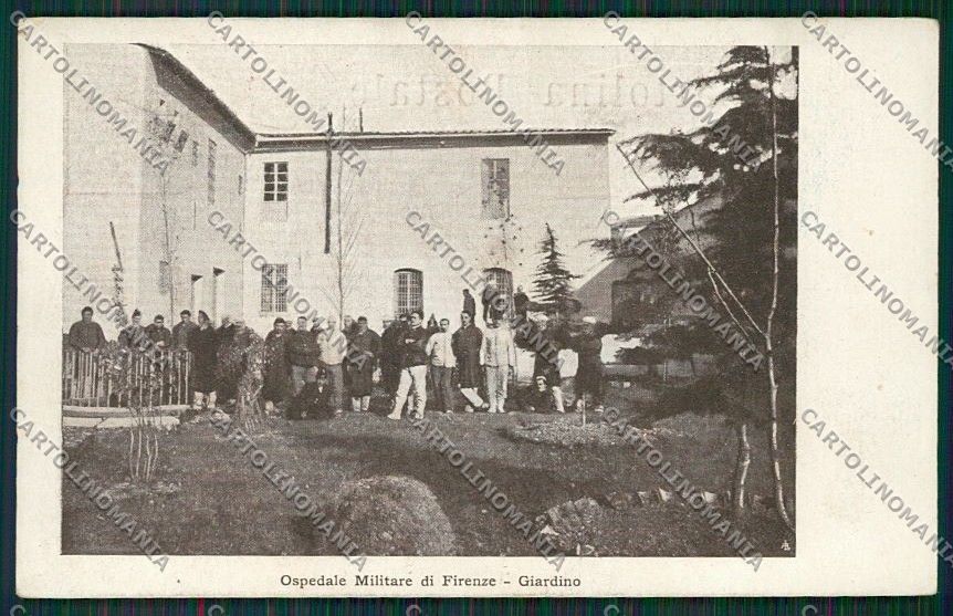 Firenze Città Ospedale Militare Militari cartolina QQ2198 – fronte