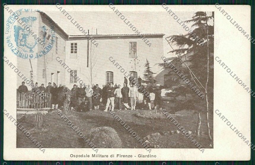 Firenze Città Ospedale Militare Militari cartolina QQ2199 – fronte