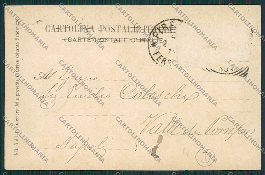 Firenze Settignano PIEGHINA cartolina QQ2231 – retro