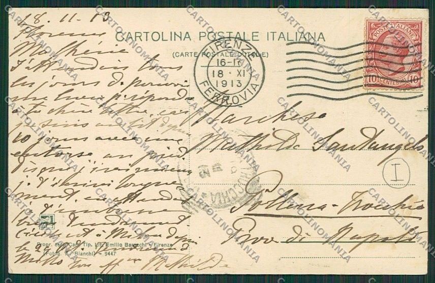 Firenze Arno alle Sieci cartolina QQ2240 – retro