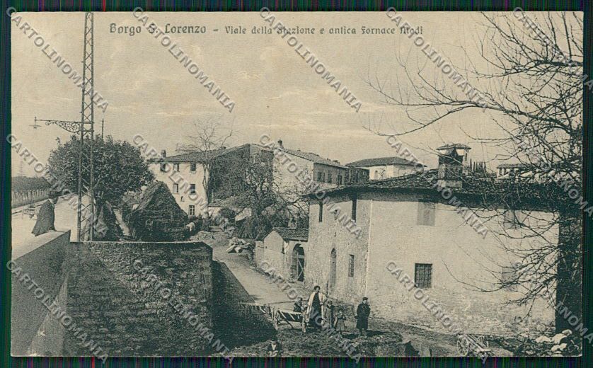 Firenze Borgo San Lorenzo Fornace Modi cartolina QQ2264 – fronte