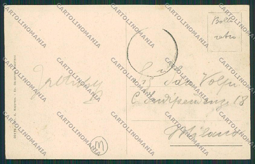 Firenze Borgo San Lorenzo cartolina QQ2266 – retro