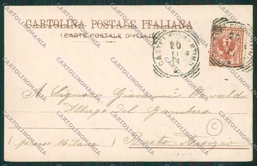 Firenze Castelfiorentino cartolina QQ2271 – retro