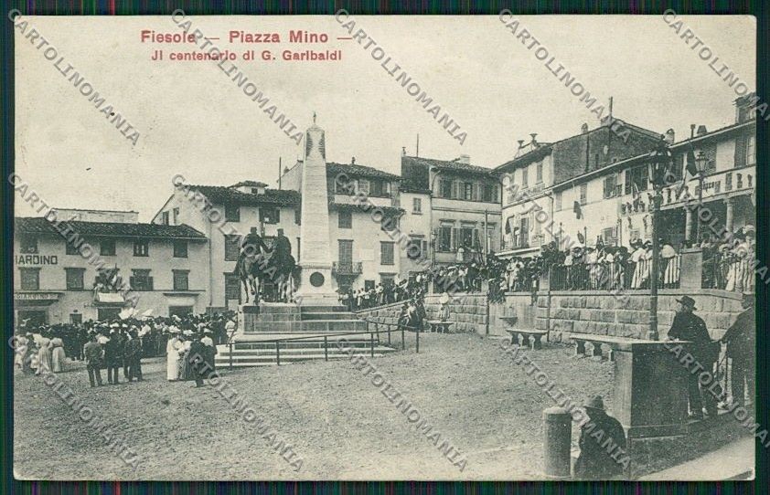 Firenze Fiesole Garibaldi cartolina QQ2304 – fronte