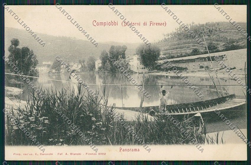 Firenze Fiesole Compiobbi cartolina QQ2309 – fronte
