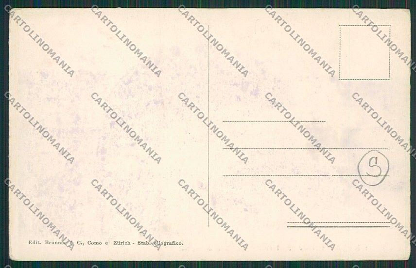 Firenze Fiesole Costumi Mestieri Trecciaiole cartolina QQ2317 – retro