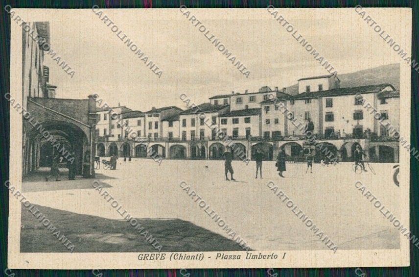 Firenze Greve in Chianti cartolina QQ2336 – fronte