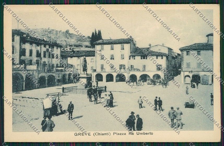 Firenze Greve in Chianti cartolina QQ2339 – fronte