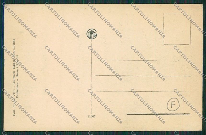 Firenze Greve in Chianti cartolina QQ2339 – retro