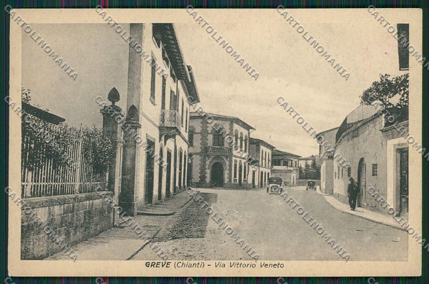 Firenze Greve in Chianti cartolina QQ2340 – fronte