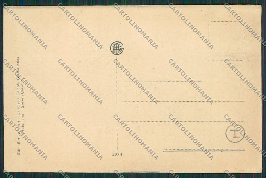 Firenze Greve in Chianti Saluti da cartolina QQ2344 – retro